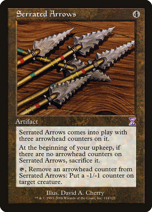 Serrated Arrows  (Foil)