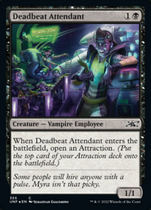 Deadbeat Attendant (Foil)