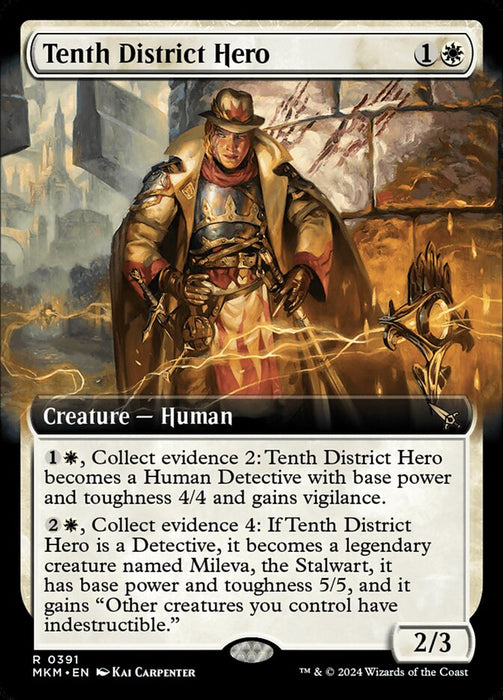Tenth District Hero - Extended Art (Foil)