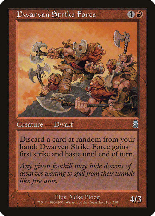 Dwarven Strike Force  (Foil)