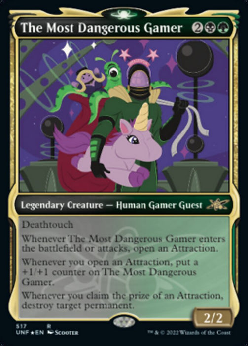 The Most Dangerous Gamer - Showcase- Legendary (Foil)