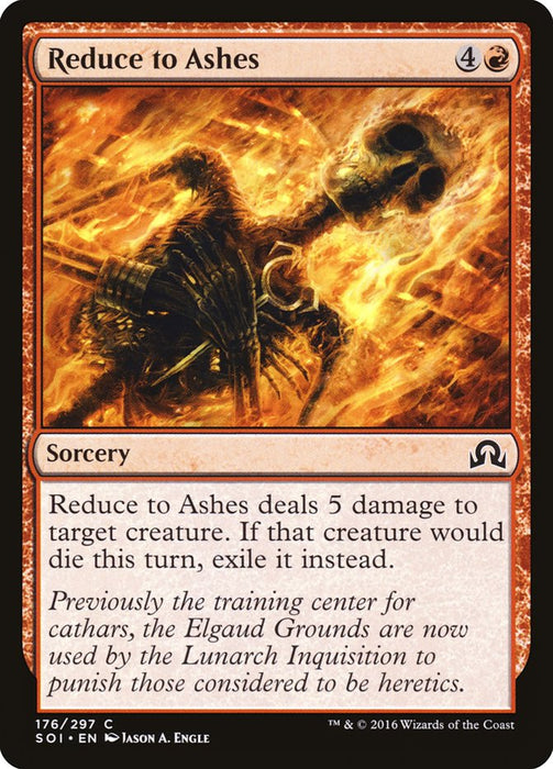 Reduce to Ashes  (Foil)