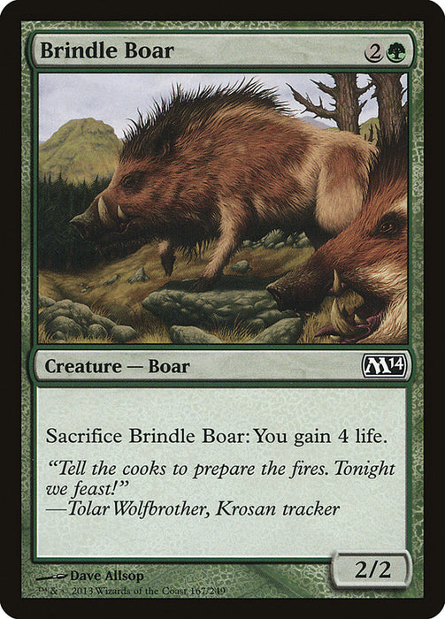 Brindle Boar  (Foil)