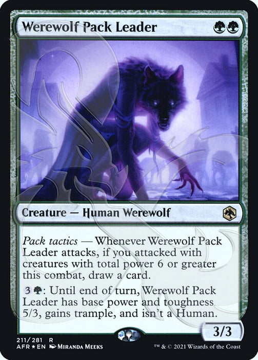 Werewolf Pack Leader  (Foil)