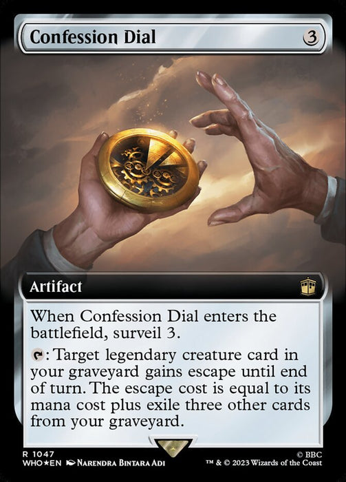 Confession Dial - Extended Art (Foil)