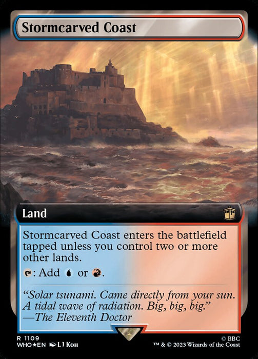 Stormcarved Coast - Extended Art (Foil)