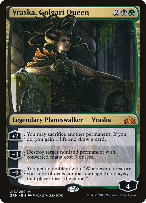 Vraska, Golgari Queen  (Foil)