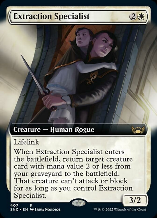 Extraction Specialist  - Extended Art (Foil)