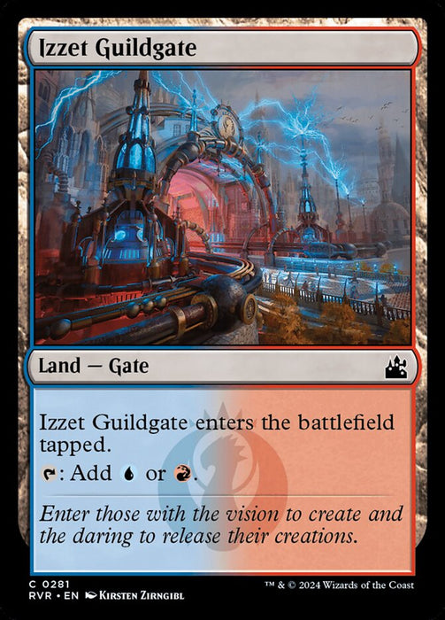 Izzet Guildgate (Foil)