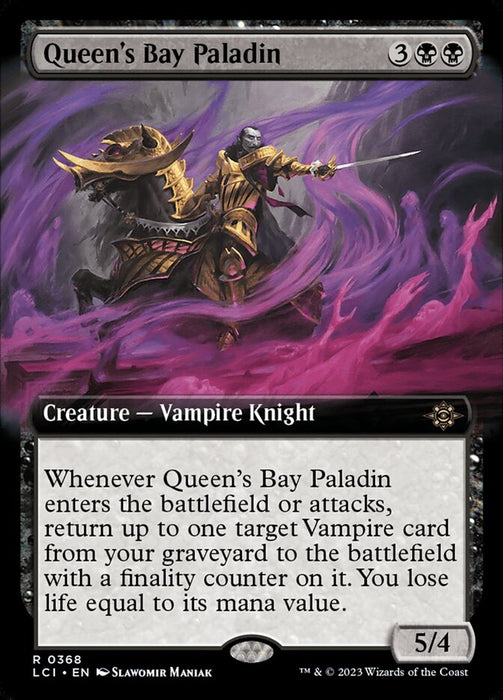 Queen's Bay Paladin - Extended Art (Foil)