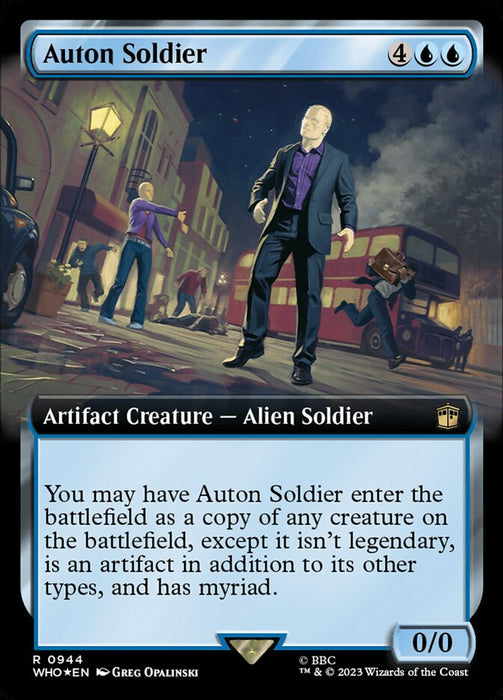 Auton Soldier - Extended Art (Foil)