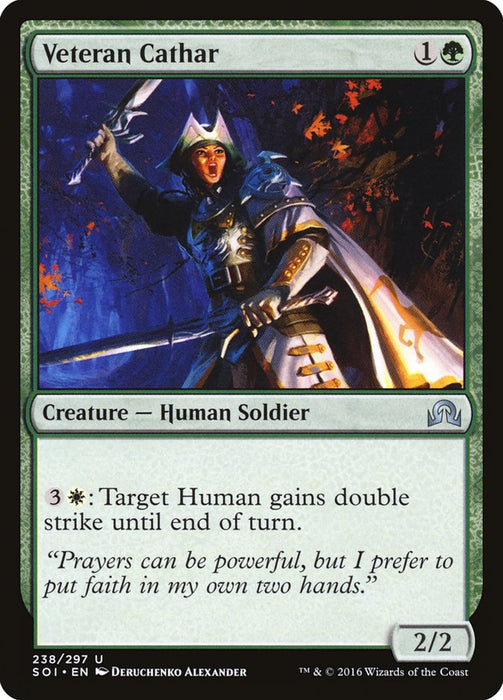 Veteran Cathar  (Foil)