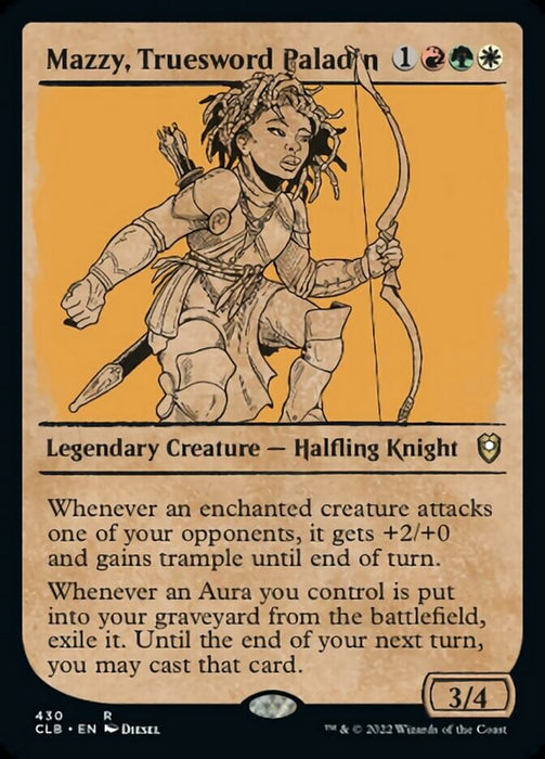 Mazzy, Truesword Paladin  - Showcase - Legendary (Foil)