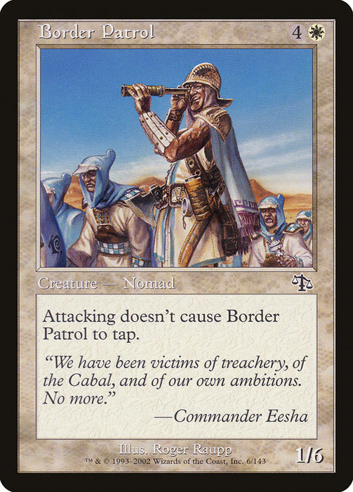 Border Patrol  (Foil)