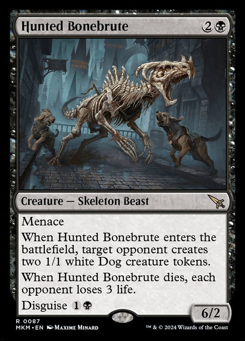 Hunted Bonebrute (Foil)