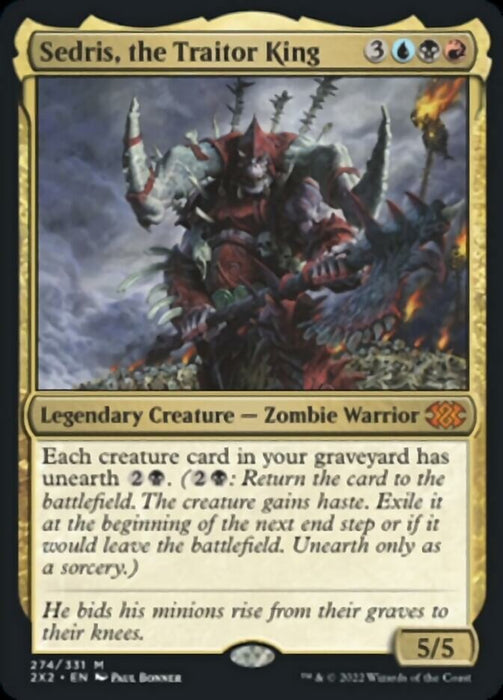 Sedris, the Traitor King  - Legendary