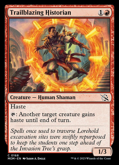 Trailblazing Historian (Foil)