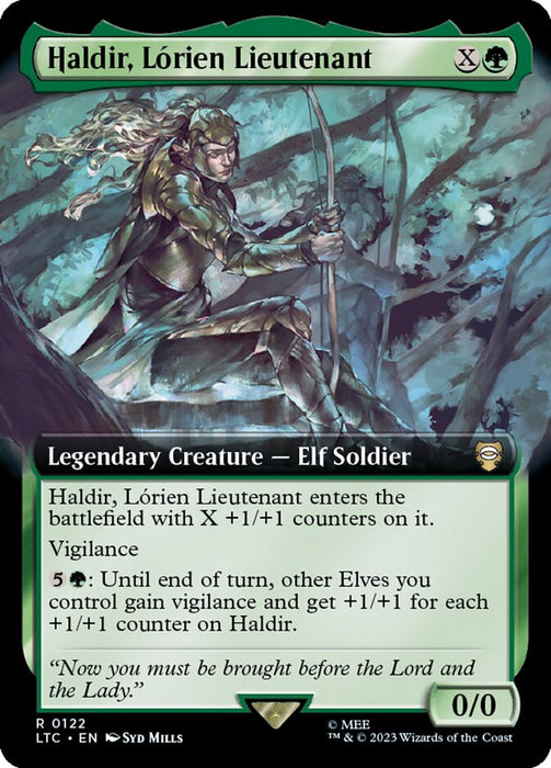 Haldir, Lórien Lieutenant - Legendary- Extended Art