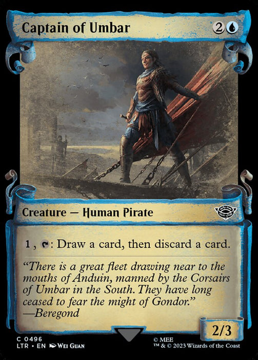Captain of Umbar - Showcase (Foil)
