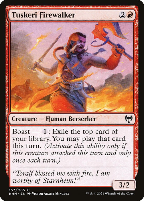 Tuskeri Firewalker  (Foil)