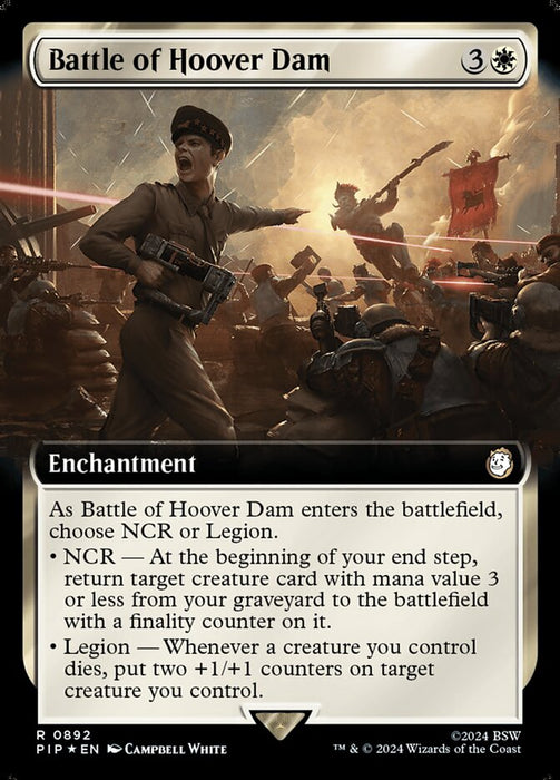 Battle of Hoover Dam - Extended Art (Foil)