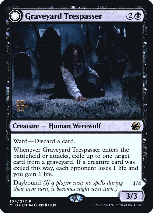 Graveyard Trespasser // Graveyard Glutton - Sunmoondfc (Foil)