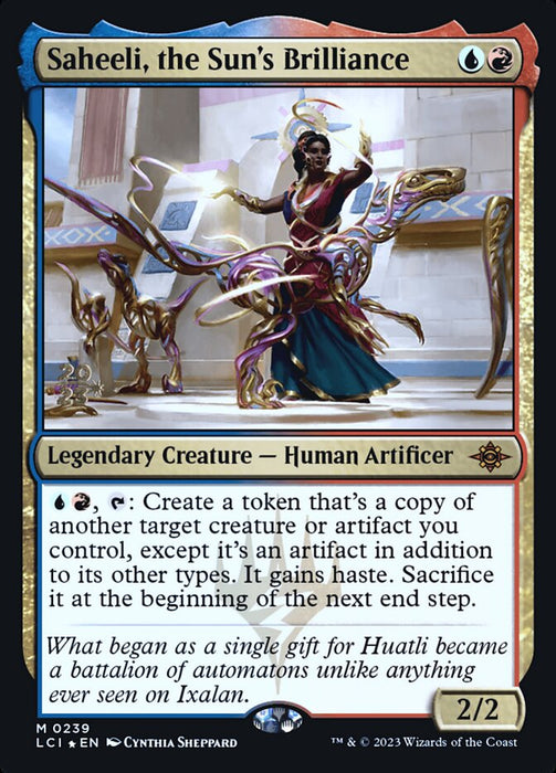 Saheeli, the Sun's Brilliance - Legendary (Foil)