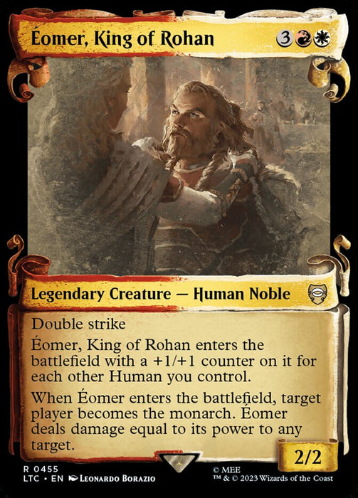 Éomer, King of Rohan - Showcase- Legendary (Foil)