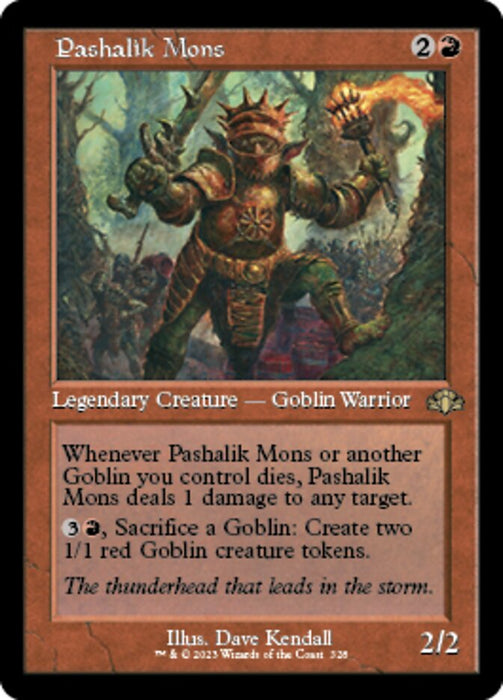 Pashalik Mons - Retro Frame (Foil)