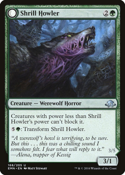 Shrill Howler // Howling Chorus  - Mooneldrazidfc (Foil)