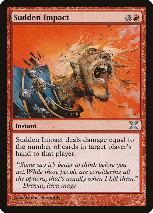 Sudden Impact  (Foil)