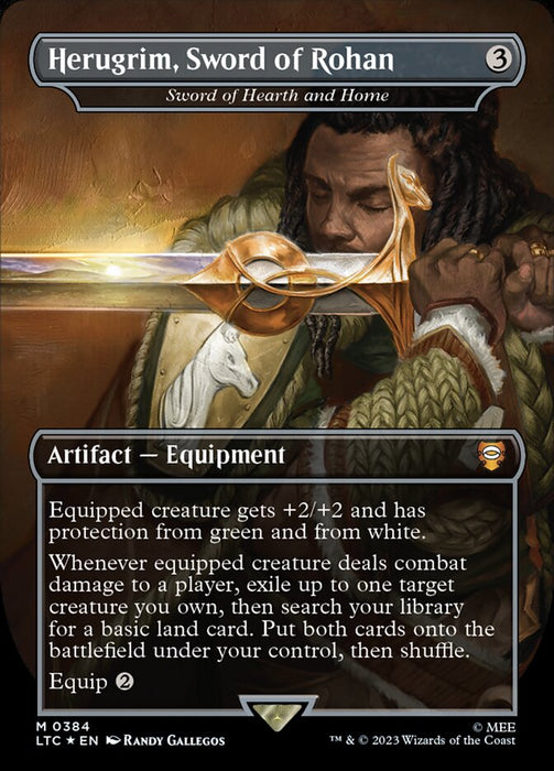 Herugrim, Sword of Rohan - Sword of Hearth and Home - Extended Art (Foil)