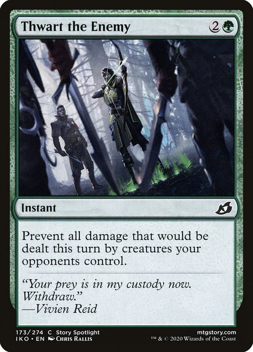 Thwart the Enemy  (Foil)