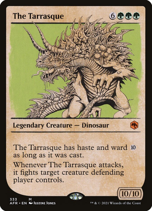 The Tarrasque  - Showcase - Legendary (Foil)