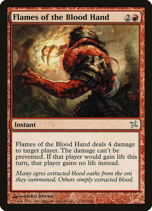 Flames of the Blood Hand  (Foil)