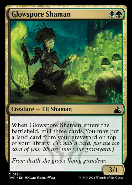 Glowspore Shaman (Foil)