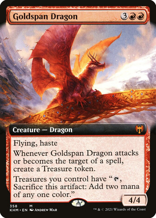 Goldspan Dragon  - Extended Art (Foil)