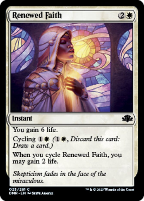 Renewed Faith (Foil)