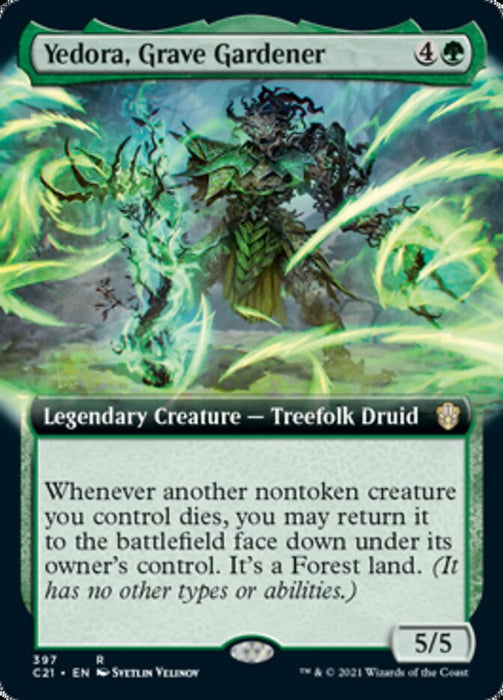 Yedora, Grave Gardener  - Legendary - Extended Art