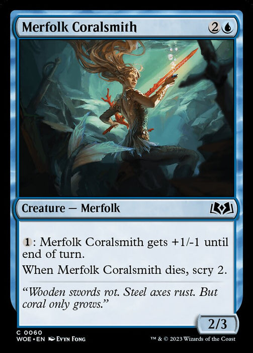 Merfolk Coralsmith (Foil)