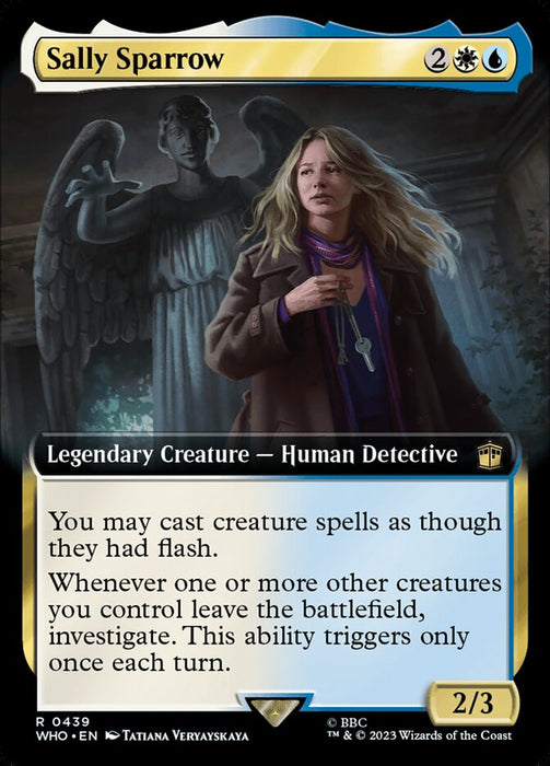 Sally Sparrow - Legendary- Extended Art (Foil)