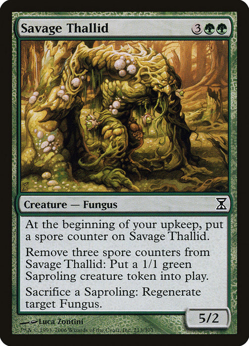 Savage Thallid  (Foil)