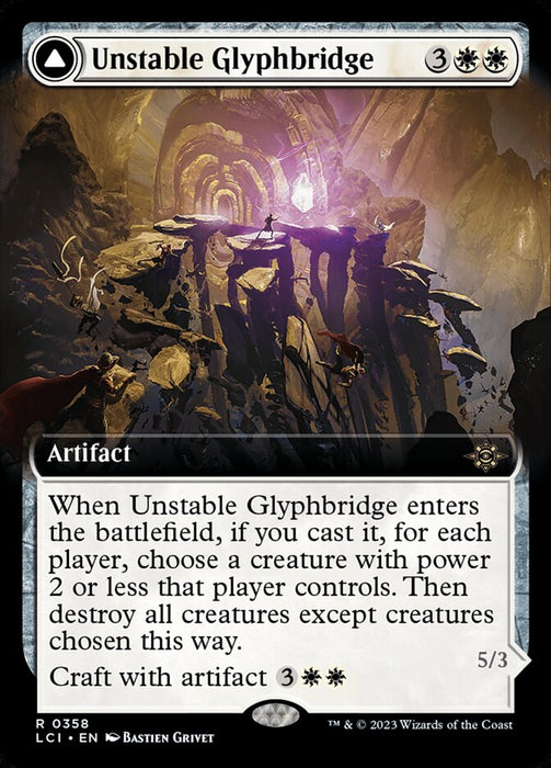 Unstable Glyphbridge // Sandswirl Wanderglyph - Extended Art