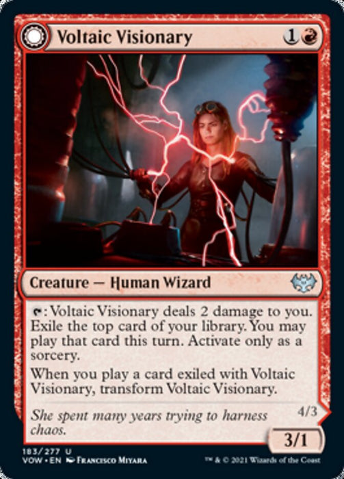 Voltaic Visionary // Volt-Charged Berserker