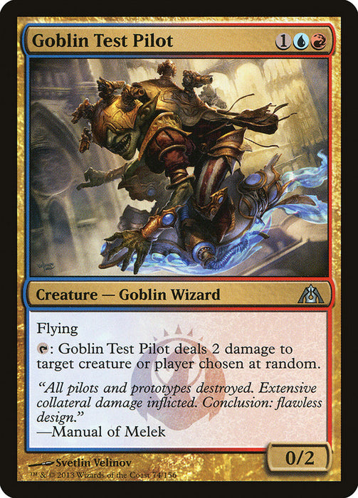 Goblin Test Pilot  (Foil)