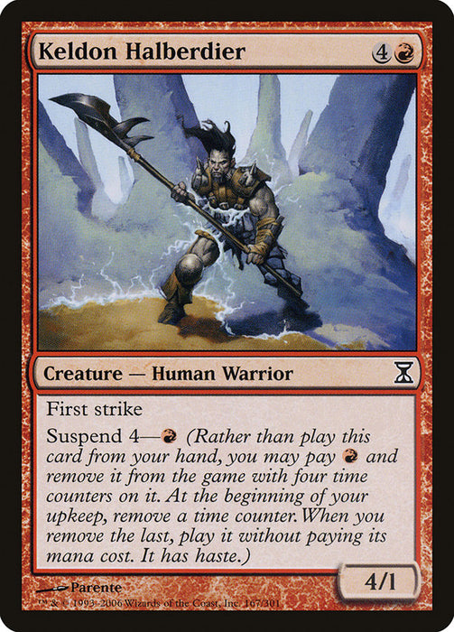 Keldon Halberdier  (Foil)