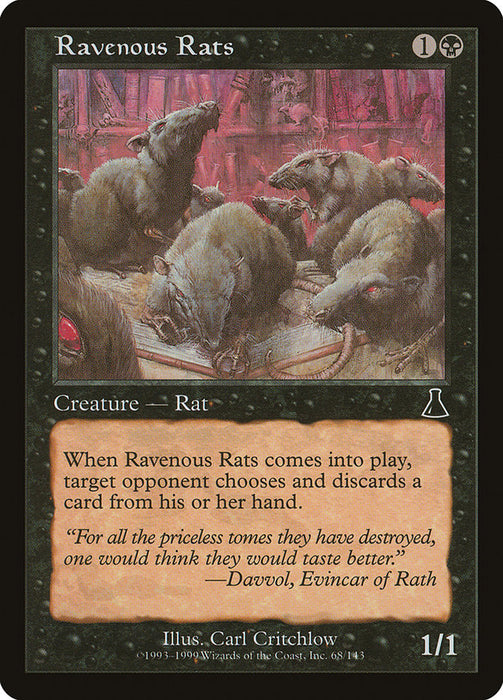 Ravenous Rats  (Foil)