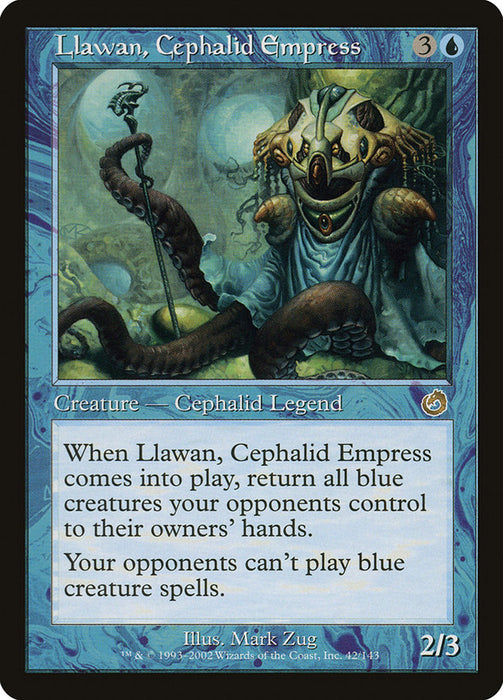 Llawan, Cephalid Empress  (Foil)