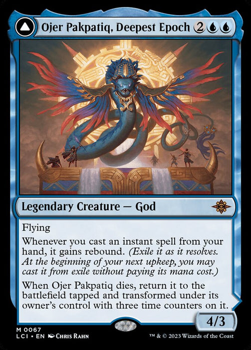 Ojer Pakpatiq, Deepest Epoch // Temple of Cyclical Time - Legendary (Foil)