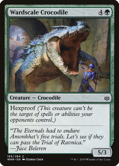 Wardscale Crocodile  (Foil)